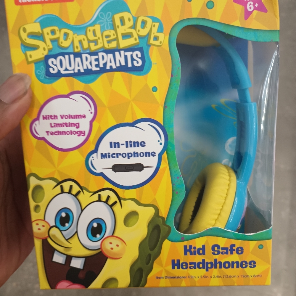 SpongeBob SquarePants headphones